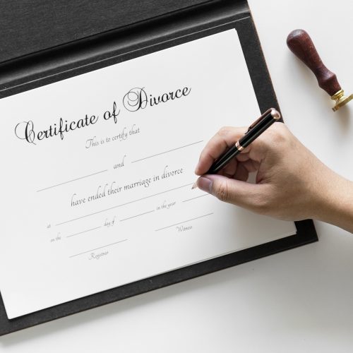 Certificate of divorce by Imperial Visa